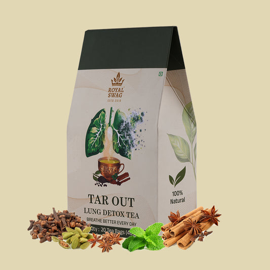 Royal Swag Lung Cleanse Herbal Tea | Herbal Respiratory Support Tea | 20 Tea Bags