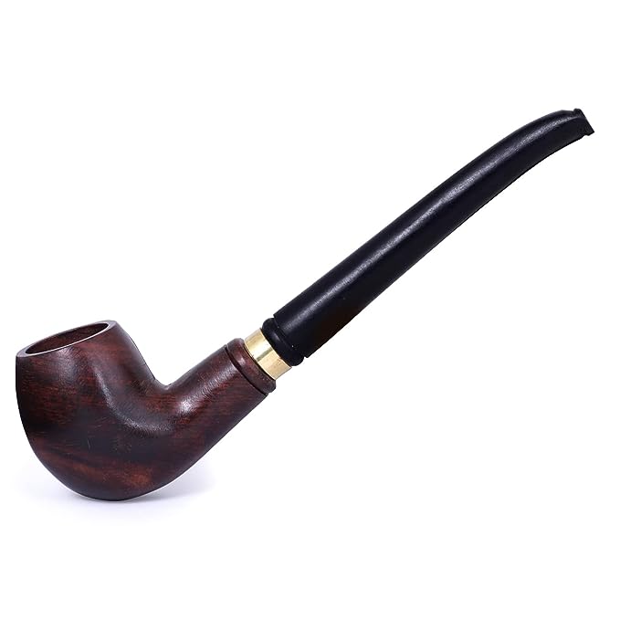 Tobacco & Nicotine Free Smoking Mixture With 100% Natural Herbal Smoking Blend 1 Pack - 100gm With Wooden Pipe