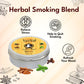 100% Tobacco-Free & Nicotine-Free Smoking Mixture With 100% Natural & Ayurvedic Herbal Smoking Blend 1 Pack (1 oz/ 30g) With Wooden Pipe Antique | Helps To Quit Smoking (Smoking Cessation)
