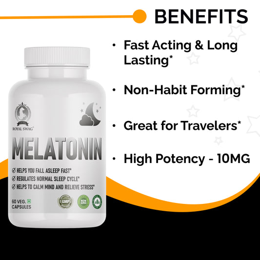 Melatonin 10mg Tablet 60 Pcs Pack