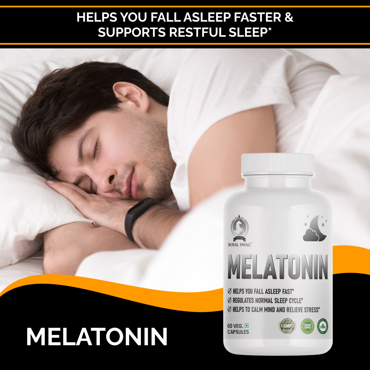 Melatonin 10mg Tablet 60 Pcs Pack