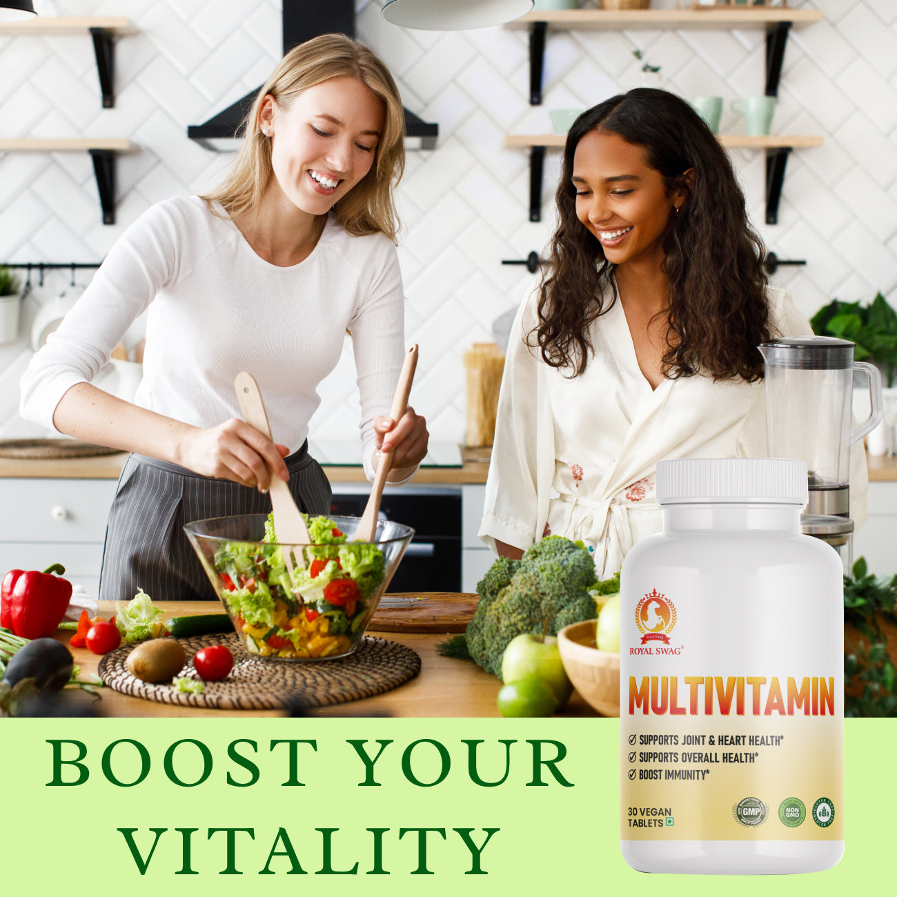 Multivitamin with Iron Tablet 30 Pcs Pack