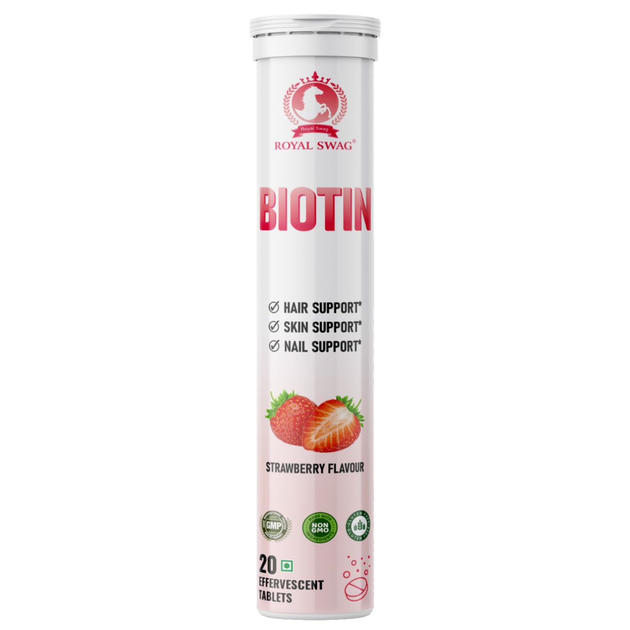 Biotin Effervescent Tablet 20 Pcs Pack