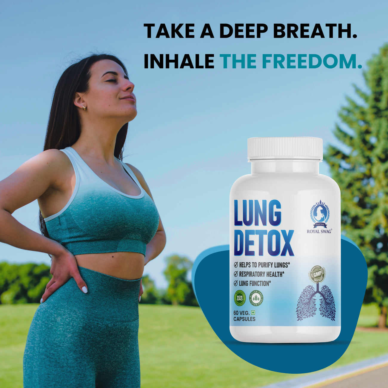 Lung Cleanse and Detox Tablet 60 Pcs Pack