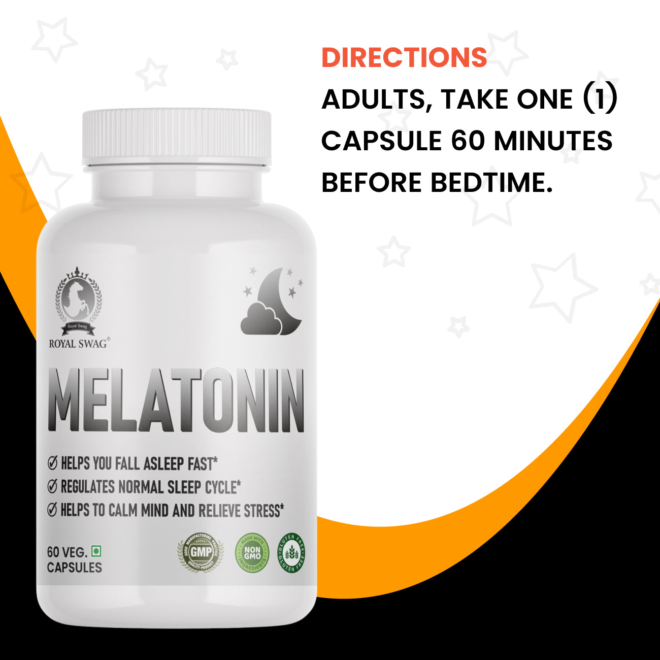 Melatonin 10mg Tablet 60 Pcs Pack