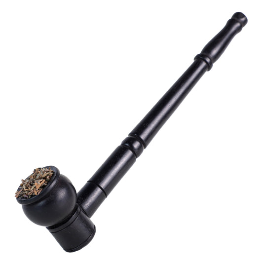 Combo OF Tobacco Tobacco Black Bowl & Horn Woode Wooden Smoking Pipe Durable Hard Wood Material Wooden