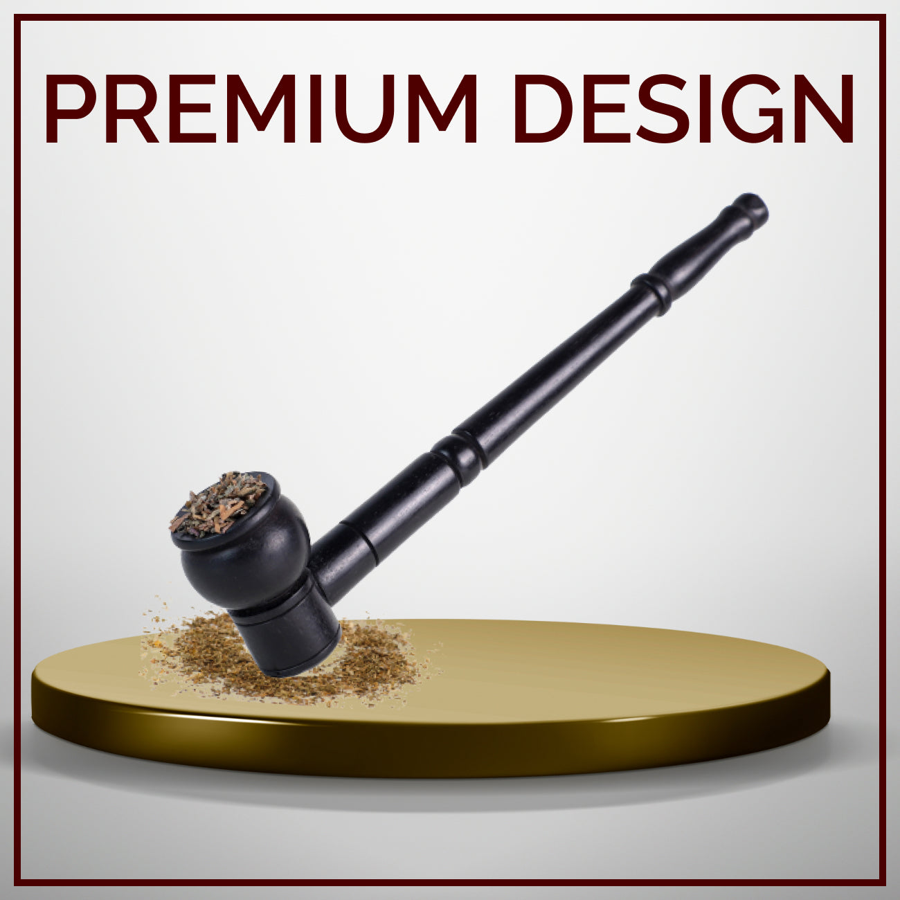 Combo OF Tobacco Tobacco Black Bowl & Horn Woode Wooden Smoking Pipe Durable Hard Wood Material Wooden