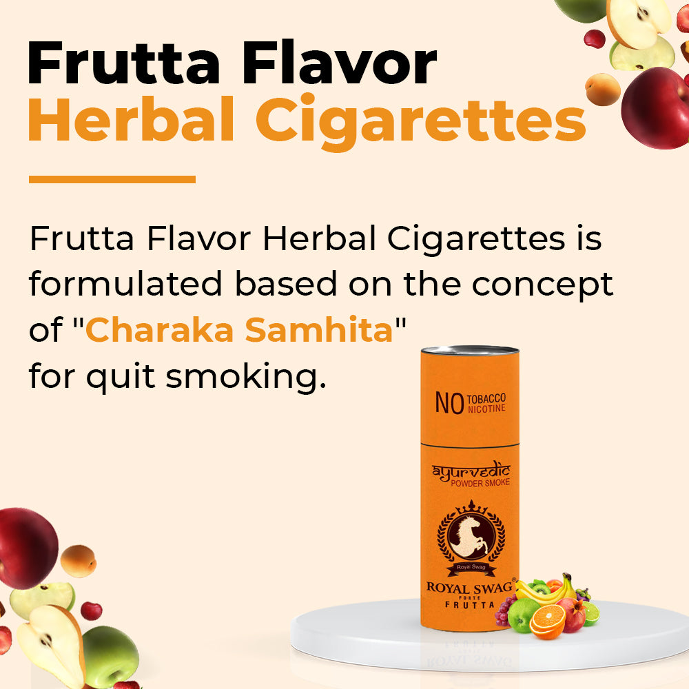 Frutta Flavor Herbal Cigarettes - 5 Sticks Packet