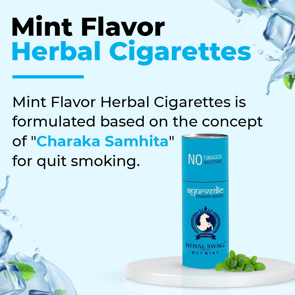 Royal Swag Flavored Herbal Cigarette Combo Pack (Frutta, Clove, Mint - Each 5 Stick, Shot-1)