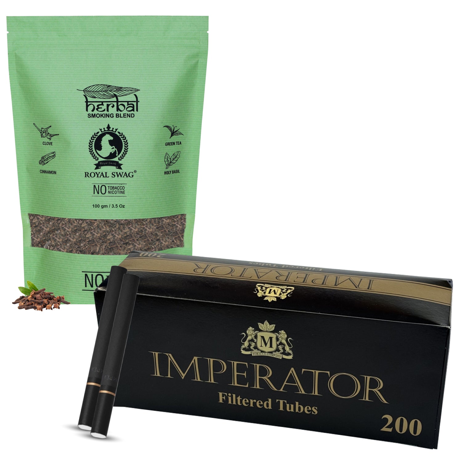 royal swag herbal cigarette review Tobacco/Nicotine Free Regular Flavour (50 Sticks) With 20ml Shot Smoking Cessations (Pack of 50): Uses, Price, Dosage, Side Effects, Substitute, Buy Online Royal Swag Ayurvedic Herbal Cigarettes