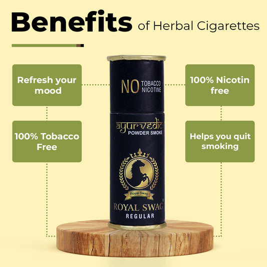 Regular Flavor Herbal Cigarettes - 5 Sticks Packet
