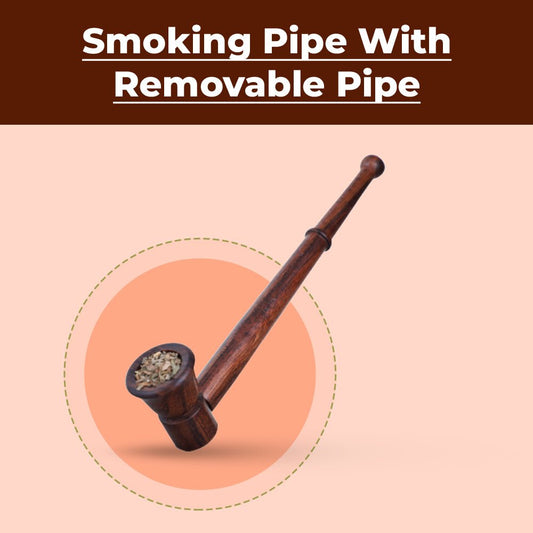 Free Style Fancy Smoking Pipe With Removable Pipe theroyalswag