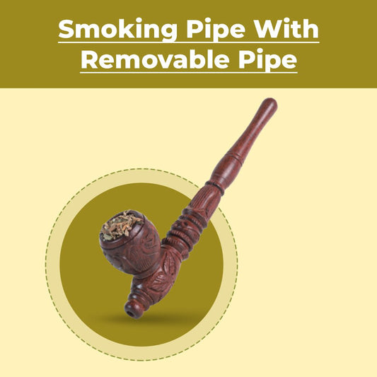 Italian Style Tobacco Pipe With Removable Pipe theroyalswag