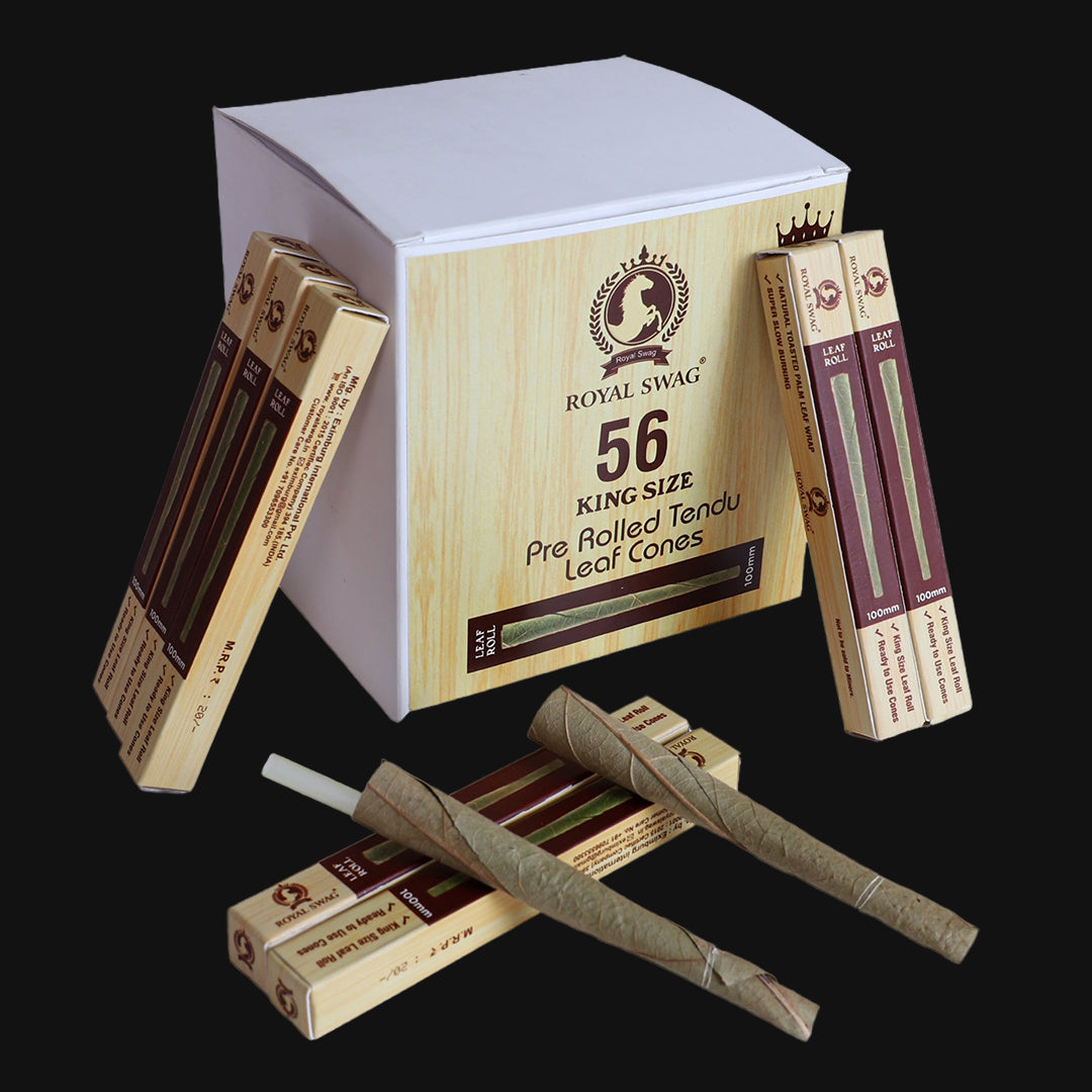 Buy Ready To Use King Size Leaf Roll Cones Organic Cigarettes At Royal Swag