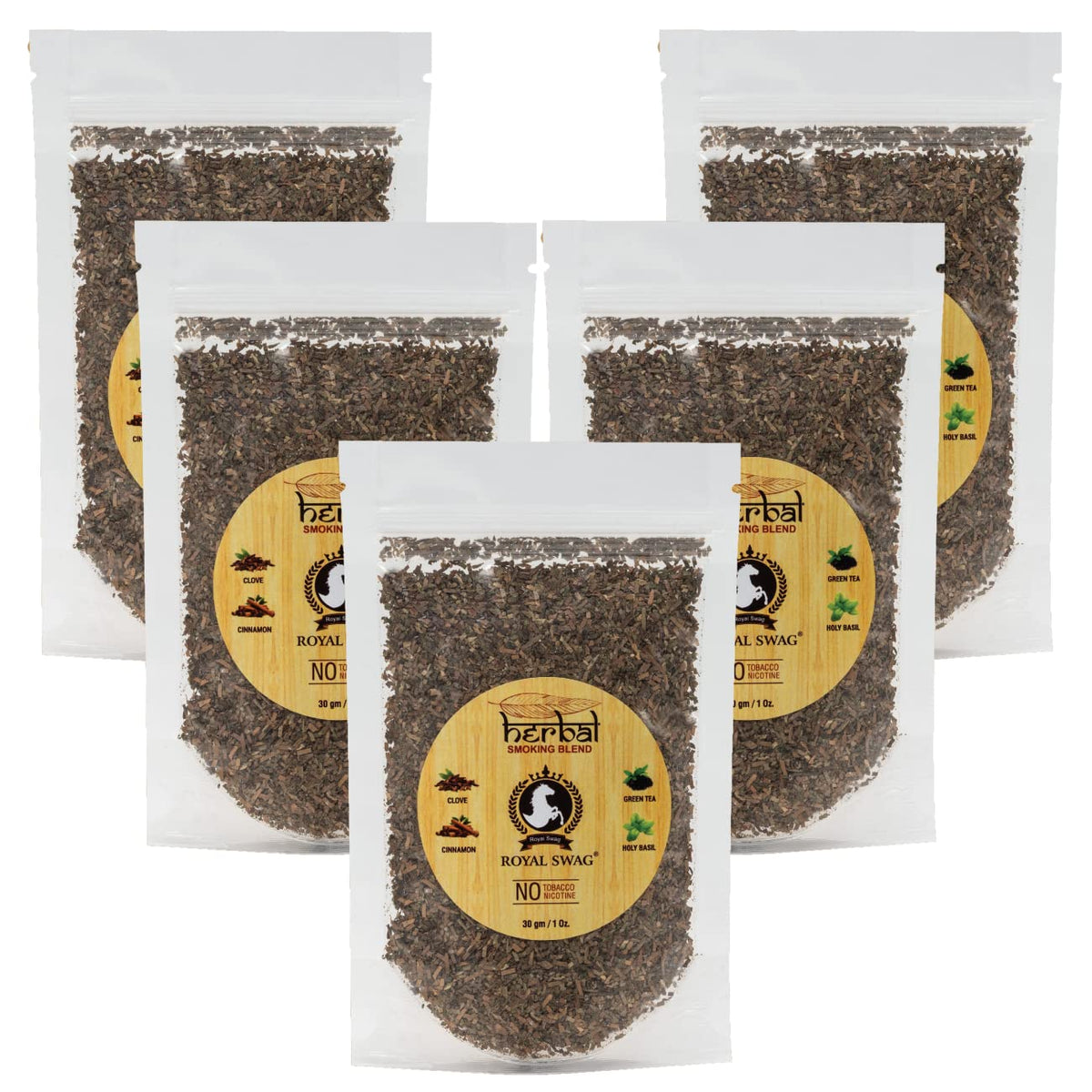 Tobacco & Nicotine Free Herbal Smoking Blend- 30gm theroyalswag