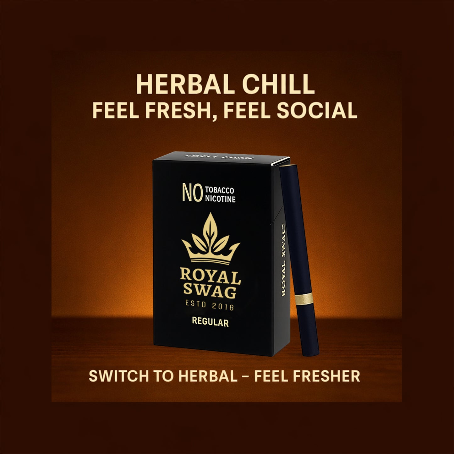 Regular Flavor Herbal Cigarettes