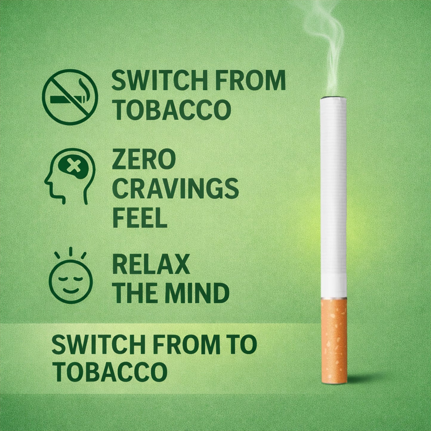 Natural Herbal Cigarettes PAAN Flavour(10 Sticks) 100% Tobacco-Free and Nicotine