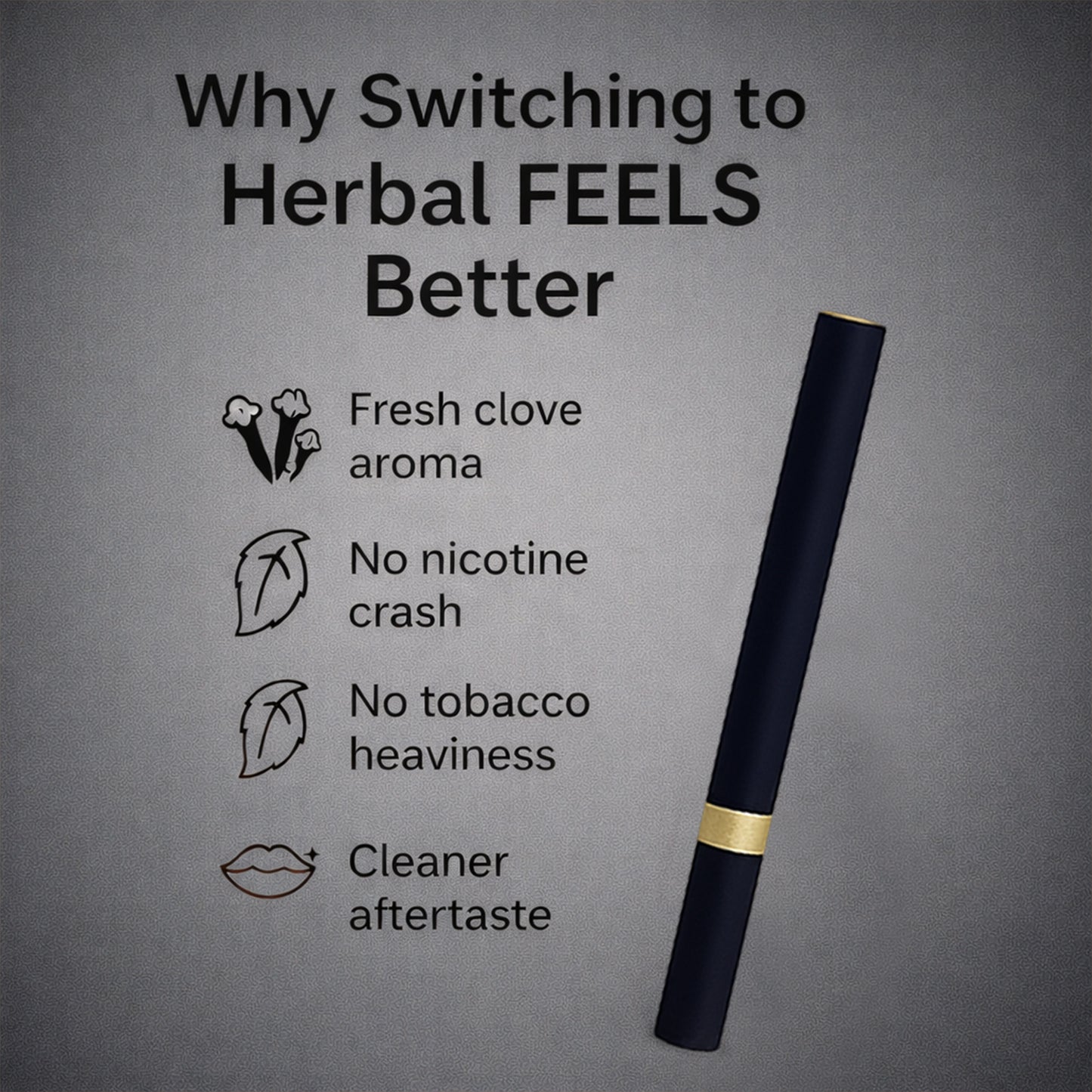 Regular Flavor Herbal Cigarettes