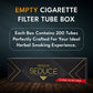 Premium King Size 84 mm Cigarettes Tubes With Filter 200 Pc Box | Empty Cigarette Tubes With Filter(Brown Cigarette Tubes With Filter) Empty Cigarette Filter Tube Box