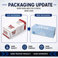 Premium King Size 84 mm Cigarettes Tubes With Filter 200 Pc Box | Empty Cigarette Tubes With Filter(White Tubes With White Filter) Empty Cigarette Filter Tube Box