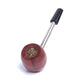 Tobacco & Nicotine Free Smoking Mixture With 100% Natural Herbal Smoking Blend 1 Pack (1 oz/ 30g) With Wooden Steel Pipe