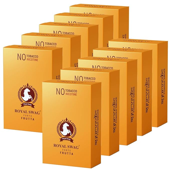 Ayurvedic Herbal Cigarette Frutta Flavoured (200 Sticks) 100% NO Nicotine & NO Tobacco - Helps To Quit Smoking (Smoking Cessation) Non Addictive | Pack Of 200