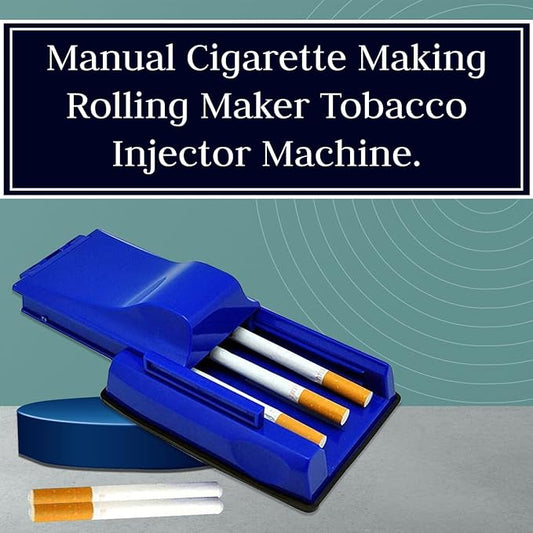 Regular & King Size cigarette injector rolling machine | Manual Cigarette Making Rolling Maker Tobacco Injector Machine | Make 3 Cigarette At Once(Quick Tube Filling & Hand Operated Tool)