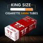 Premium King Size 84 mm Cigarettes Tubes With Filter 200 Pc Box | Empty Cigarette Tubes With Filter(Brown Cigarette Tubes With Filter) Empty Cigarette Filter Tube Box