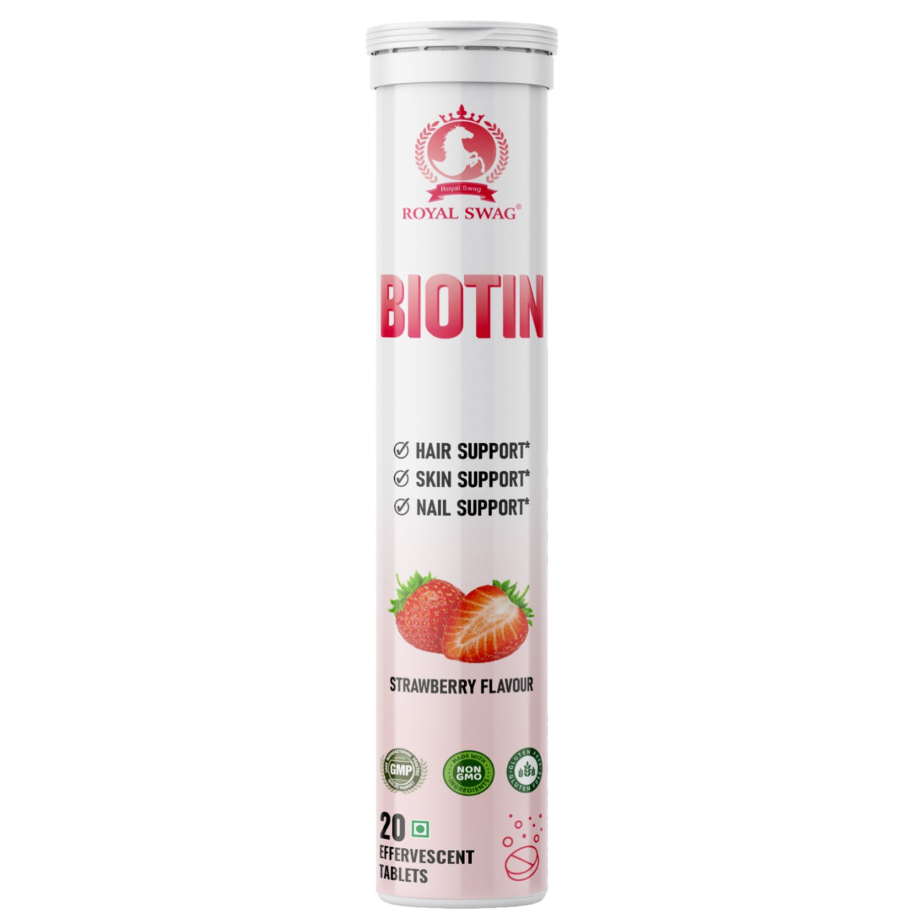 Biotin Effervescent Tablet 20 Pcs Pack