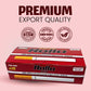 ROLLO RED - King Size Full Flavored Cigarette Tubes With 17 MM Filters (15% Longer Tube Than Others Brands)- 200 Tubes Per Box