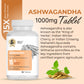 Royal Swag Ashwagandha Extract 1000 mg - 60 Tablet, Energy Support, Revitaliser, Adaptogen Herb, Immune Support - Withania Somnifera Extract