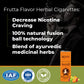 Frutta Flavor Herbal Cigarettes - 5 Sticks Packet