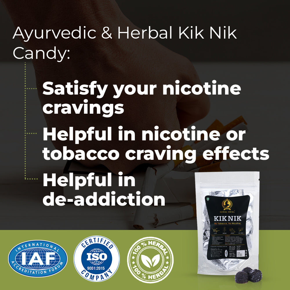 Nicotine Free Herbal Kik Nik Candy