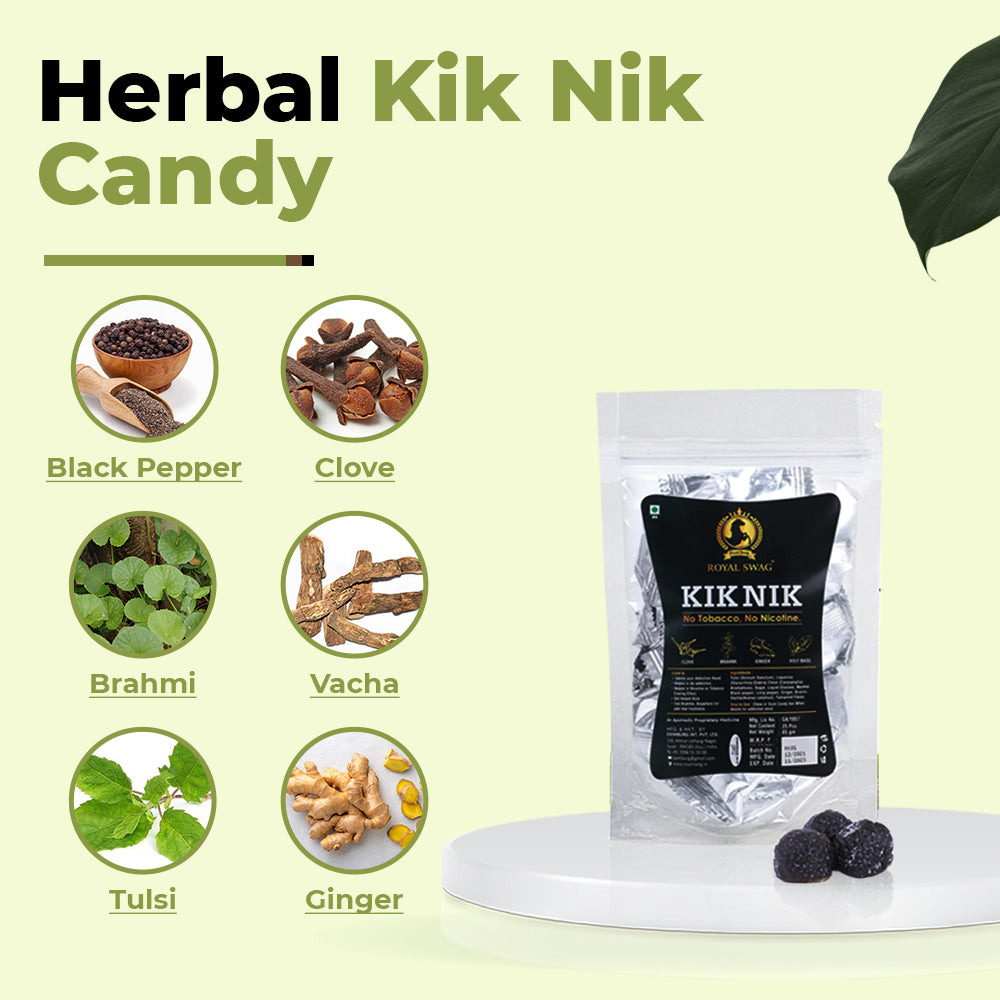 Nicotine Free Herbal Kik Nik Candy