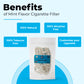King Size Classic Mint Flavor Cigarette Filter Tubes