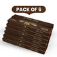 ROYAL SWAG Rolling Paper with Tips | 33 Leaves + 33 Roaches | 110mm Natural Unrefined Ultra Thin Smooth Slow Burning Natural Rolling Papers Pack (Pack of 1)