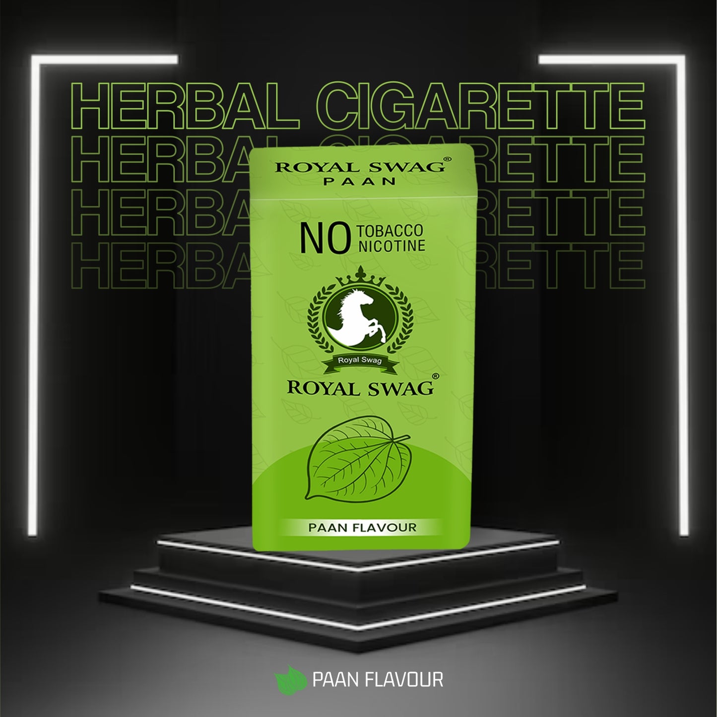 Natural Herbal Cigarettes PAAN Flavour(10 Sticks) 100% Tobacco-Free and Nicotine