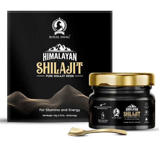 Pure Himalayan Shilajit Resin For Men and Women 20 gram  With 1 Serving Spoon