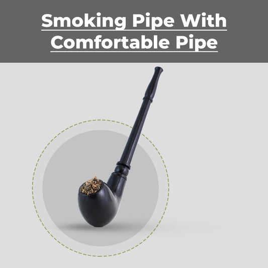 Classic Vintage Smoking Pipe With Removable Pipe