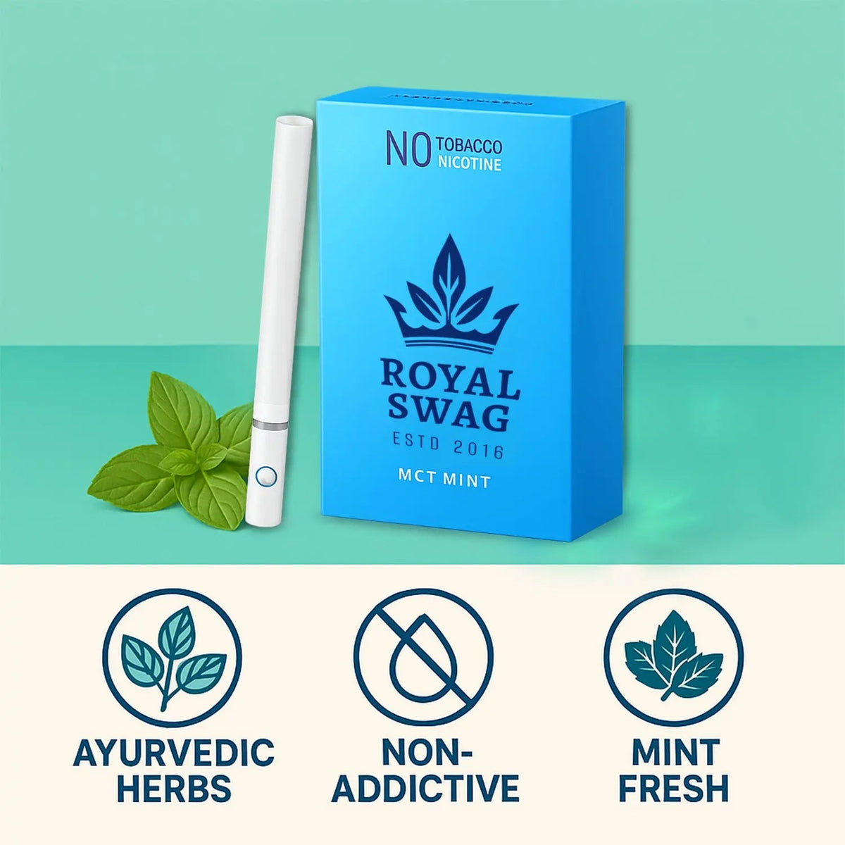 Mint Flavor Herbal Cigarettes theroyalswag