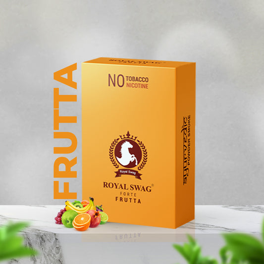ROYAL SWAG Ayurvedic & Herbal Cigarette, Frutta  Flavor Smoke 20 Sticks Packet