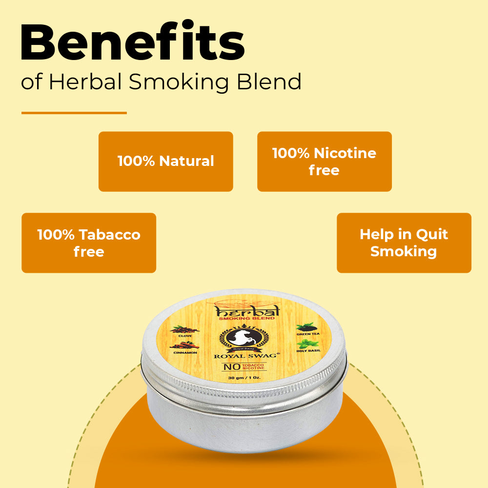 Nicotine Free Smokable Herb Blend