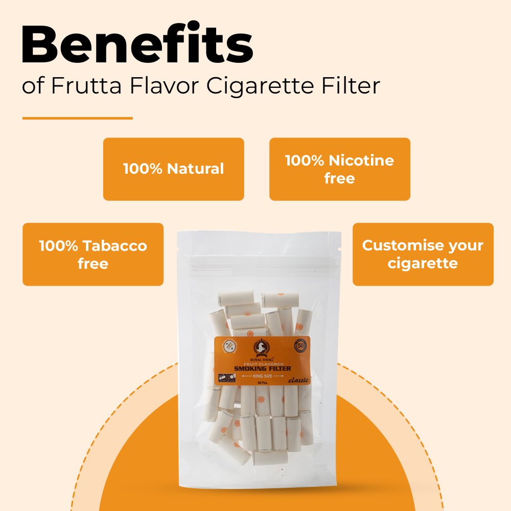 King Size Classic Frutta Flavor Cigarette Filter Tubes theroyalswag