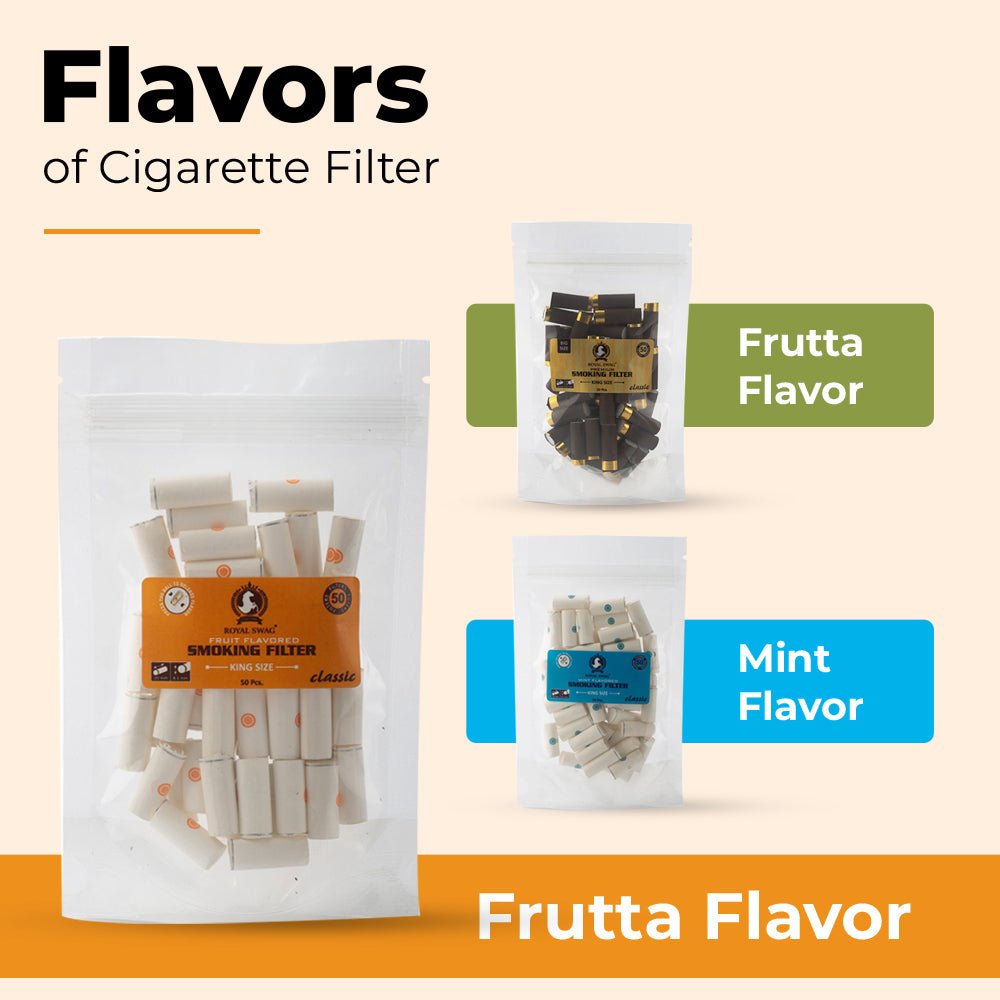 King Size Classic Frutta Flavor Cigarette Filter Tubes theroyalswag