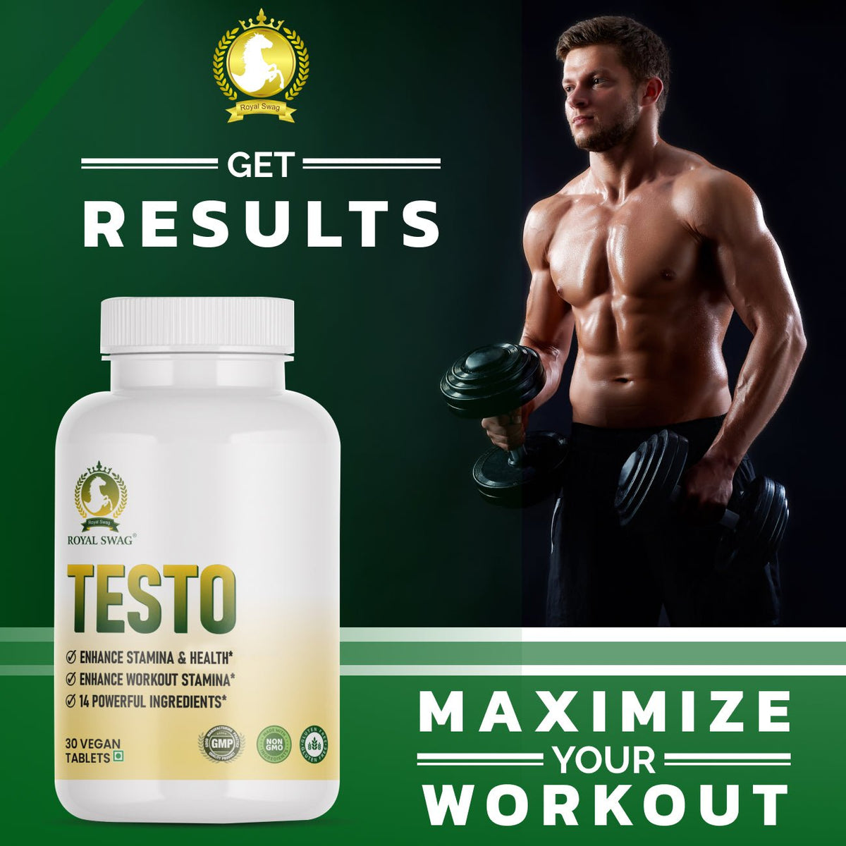 Natural Testosterone Tablet 30 Pcs Pack theroyalswag
