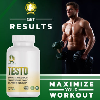 Natural Testosterone Tablet 30 Pcs Pack theroyalswag