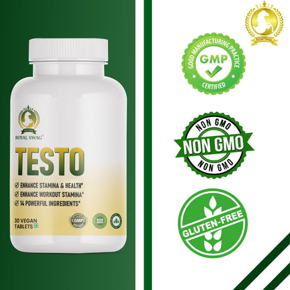 Natural Testosterone Tablet 30 Pcs Pack theroyalswag