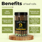 Ready To Use King Size Leaf Roll Cones Organic Cigarettes Jar theroyalswag
