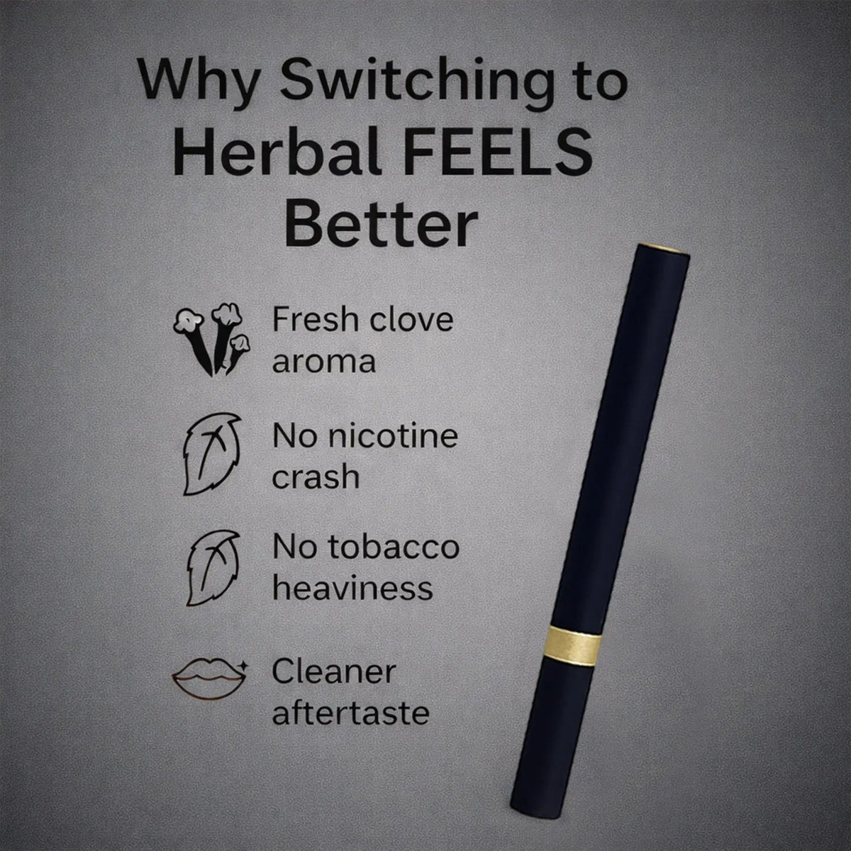 Regular Flavor Herbal Cigarettes theroyalswag