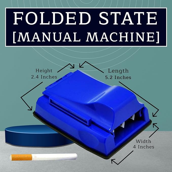 Regular & King Size cigarette injector rolling machine | Manual Cigarette Making Rolling Maker Tobacco Injector Machine | Make 3 Cigarette At Once(Quick Tube Filling & Hand Operated Tool) theroyalswag